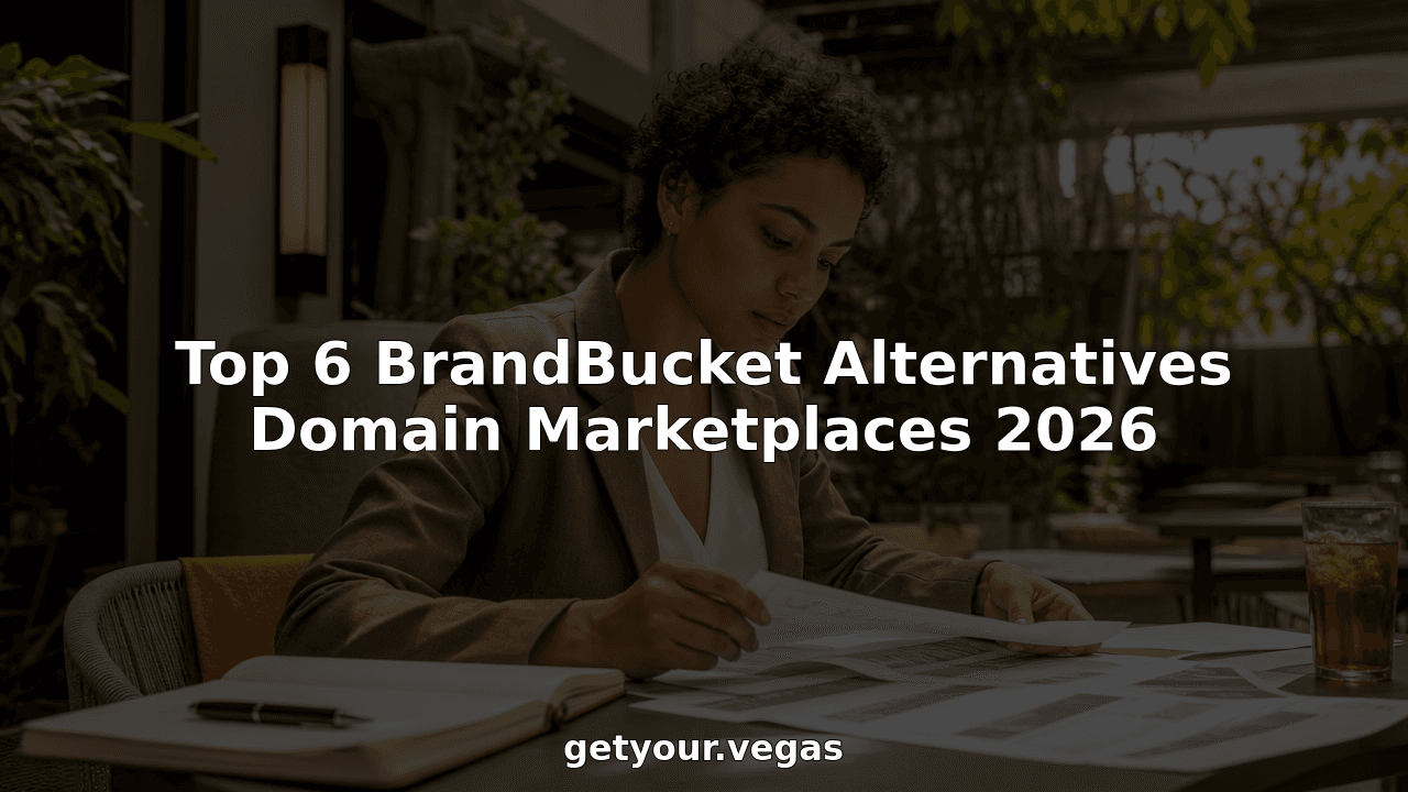 Top 6 BrandBucket Alternatives Domain Marketplaces 2026